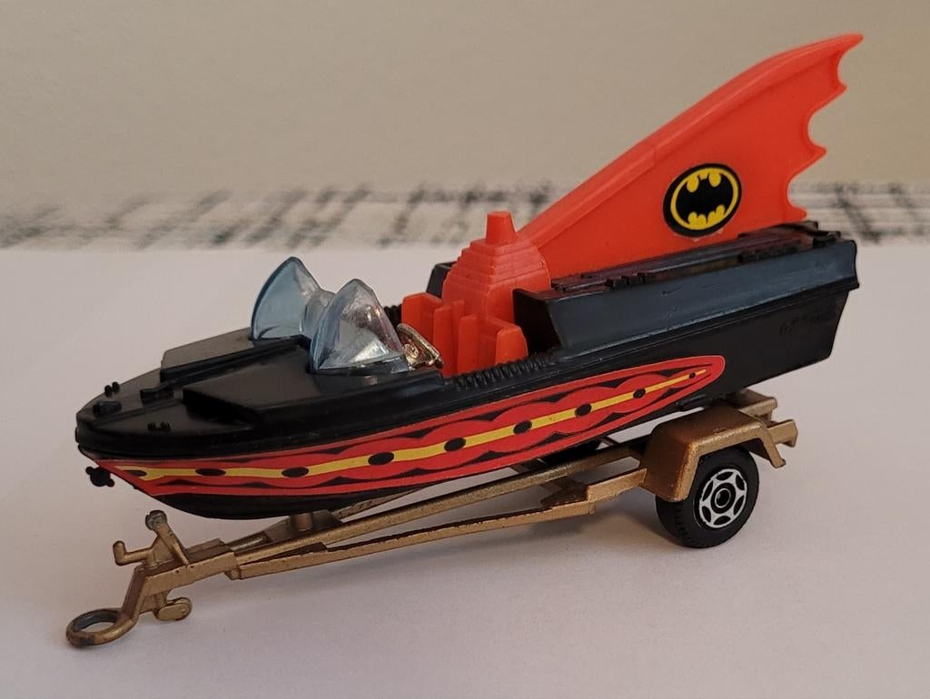 Batman Corgi Batboat 1976 prachtige staat, Hobby en Vrije tijd, Modelauto's | 1:43, Ophalen of Verzenden, Zo goed als nieuw, Auto