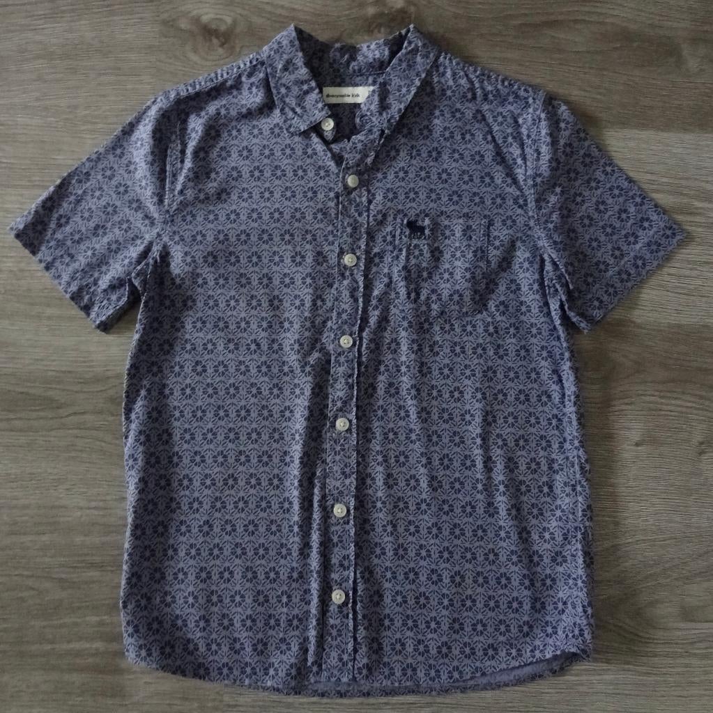 Mooi blauw overhemd Abercrombie & Fitch Overhemd 152, Kinderen en Baby's, Kinderkleding | Maat 152, Overhemd of Blouse, Nieuw