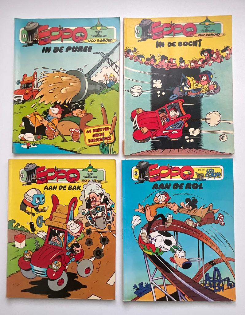 Eppo 5 strips, Meerdere stripboeken, Ophalen of Verzenden, Gelezen