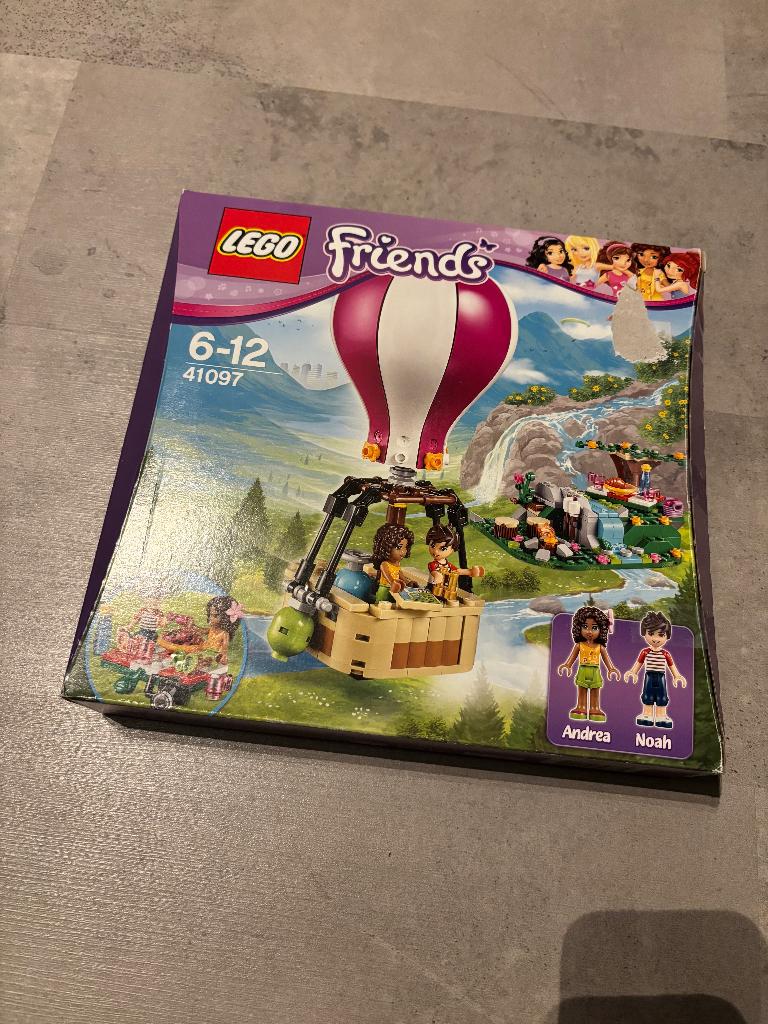 lego friends setnummer 41097 luchtballon, Ophalen of Verzenden, Zo goed als nieuw, Complete set, Lego