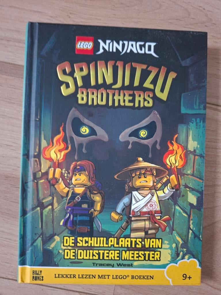 LEGO Ninjago Spinjitzu Brothers: De Schuilplaats van de Duis, Ophalen of Verzenden, Zo goed als nieuw, Tracey West, Fictie algemeen