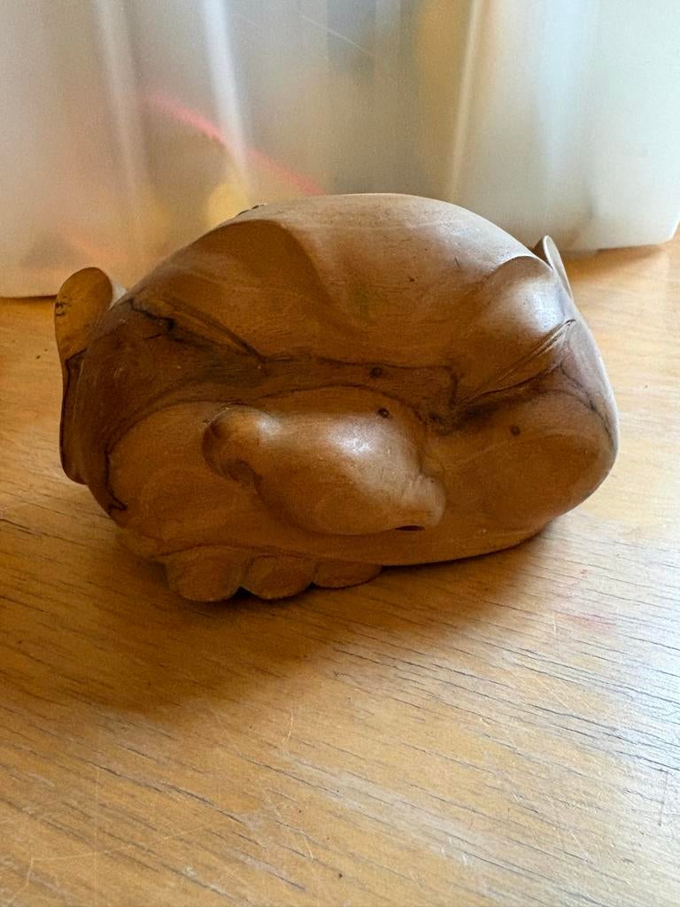 Decoratief houten masker/beeldje, Ophalen