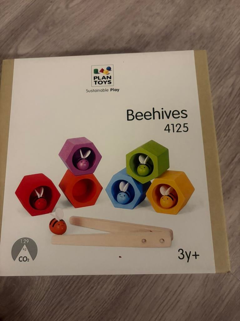 Spel plan toys beehives, Ophalen, Zo goed als nieuw