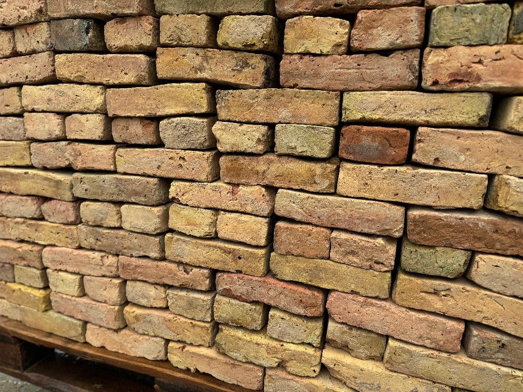 2500 stuks / 35m2 metsel waalformaat appelbloesem steen., Ophalen, Overige materialen, Gebruikt, Overige typen