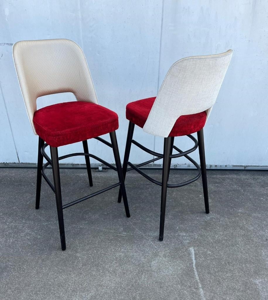 21 stuks luxe horeca restaurant barkrukken, Huis en Inrichting, Barkrukken, Ophalen, 5 krukken of meer, Met voetsteun, 60 tot 90 cm