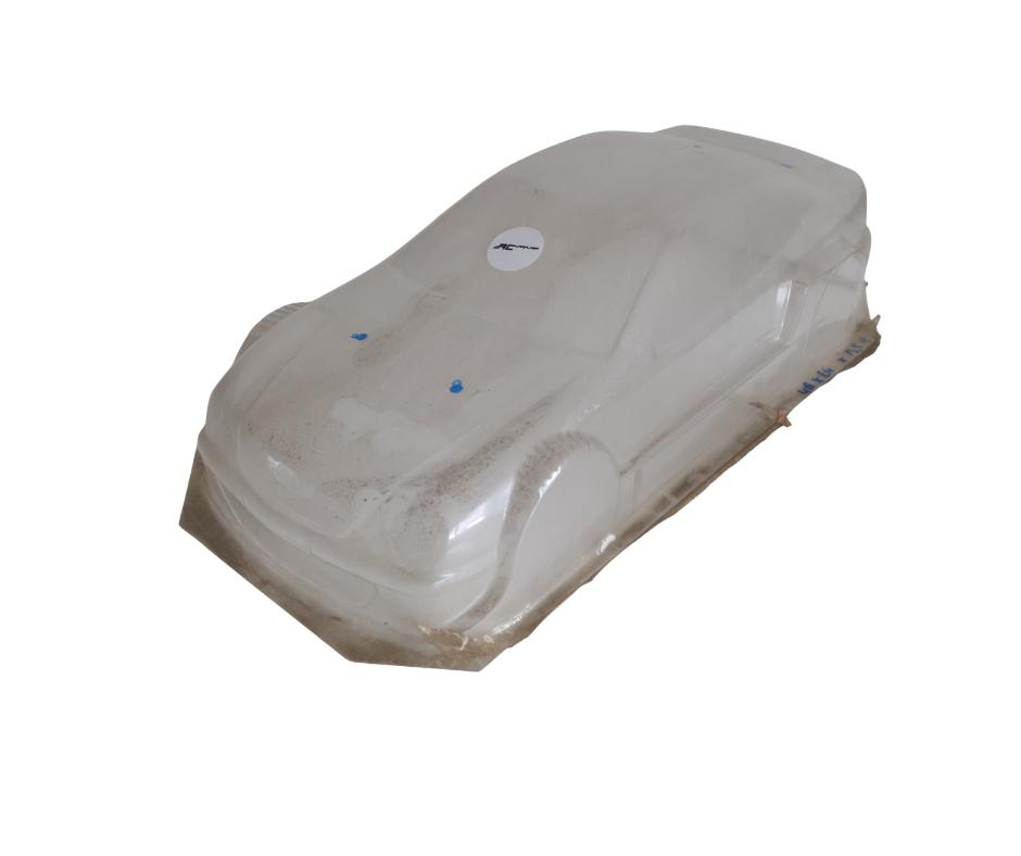 Tamiya Mercedes body 1/10 rc, Gebruikt, Schaal 1:10, Onderdeel, Overige typen