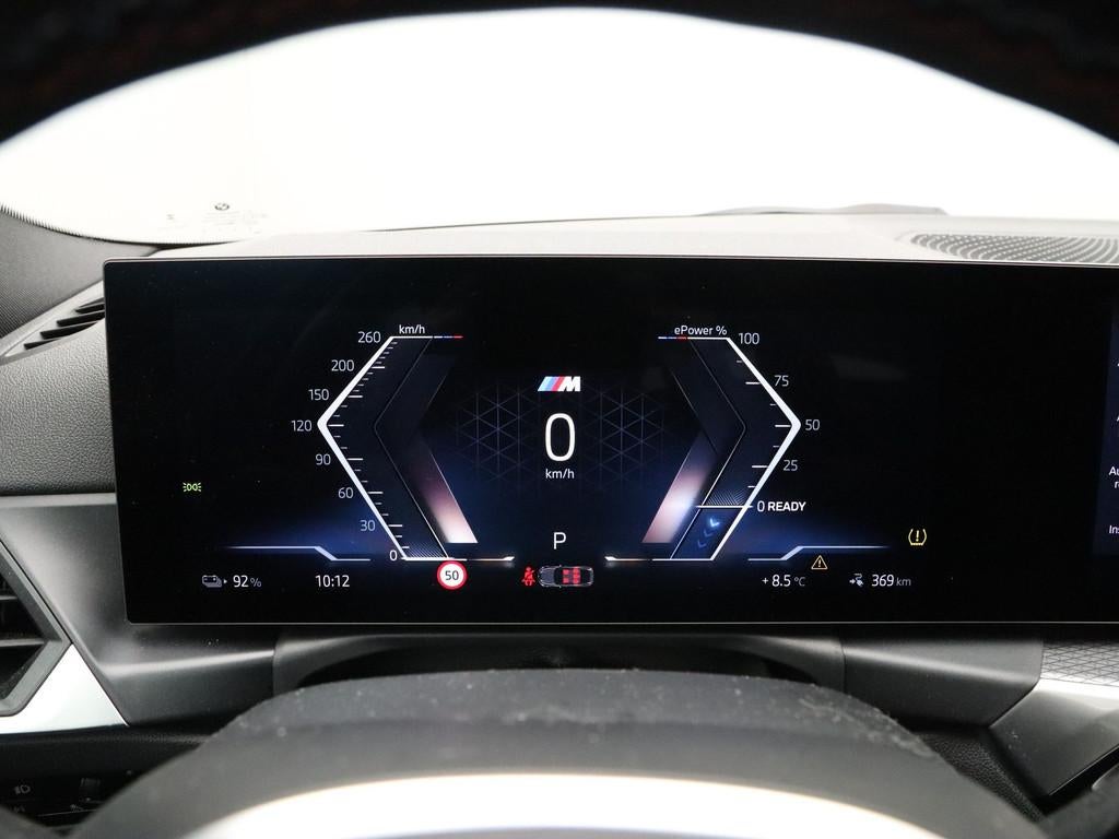 BMW i4 M50 84 kWh (bj 2023, automaat), Auto's, Gebruikt, Blauw, Alcantara, Origineel Nederlands