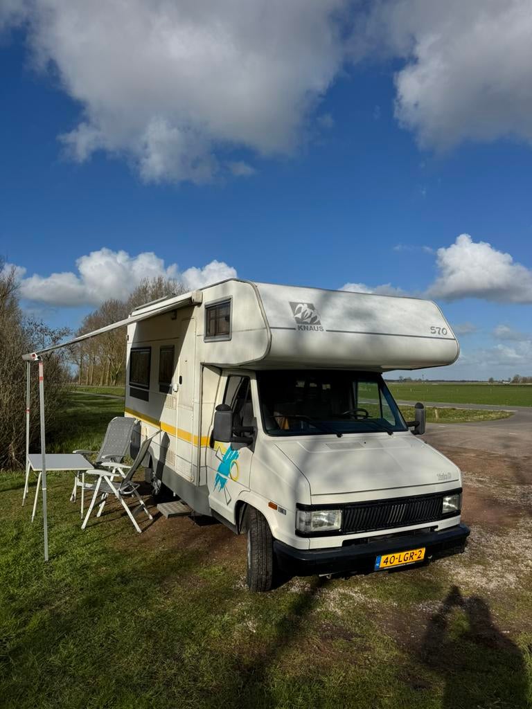 Fiat Ducato Camper (1994) - 12 jaar in bezit!, Caravans en Kamperen, Campers, Chemisch toilet, Ringverwarming, Fiat, Afzuigkap