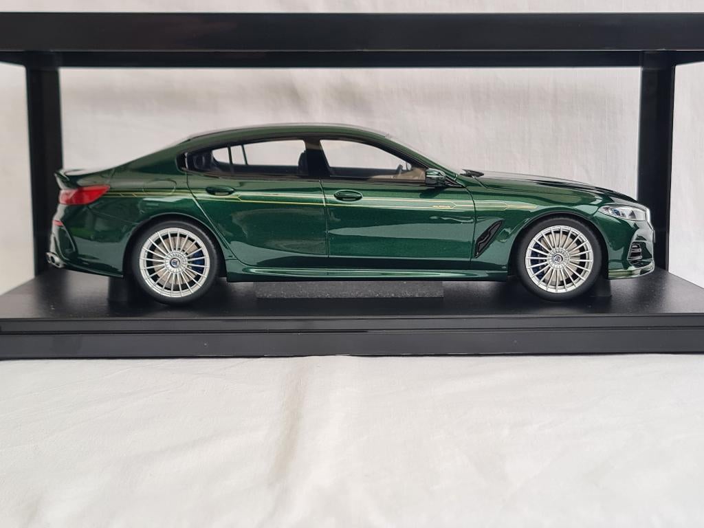 BMW Alpina B8 Gran Coupé Groen GT Spirit 1:18 Ltd. Edition, Ophalen of Verzenden, Nieuw, Auto, Overige merken