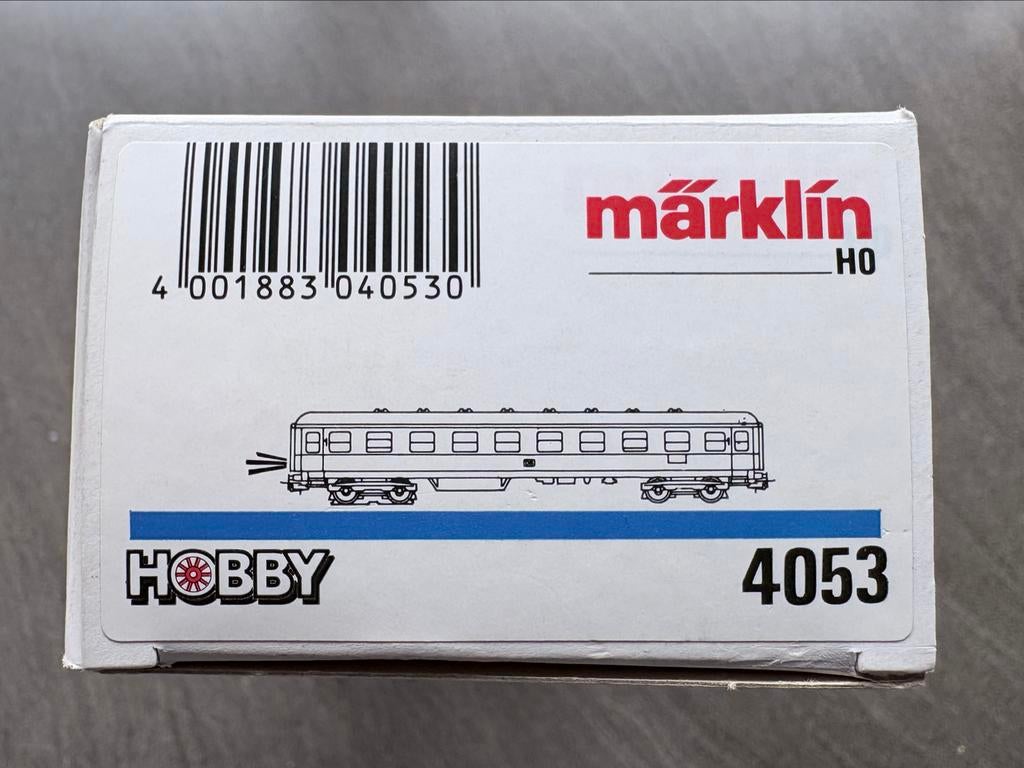 Märklin 4053 BD rijtuig met ovp en binnenverlichting, Wisselstroom, Wagon, Ophalen of Verzenden, Zo goed als nieuw