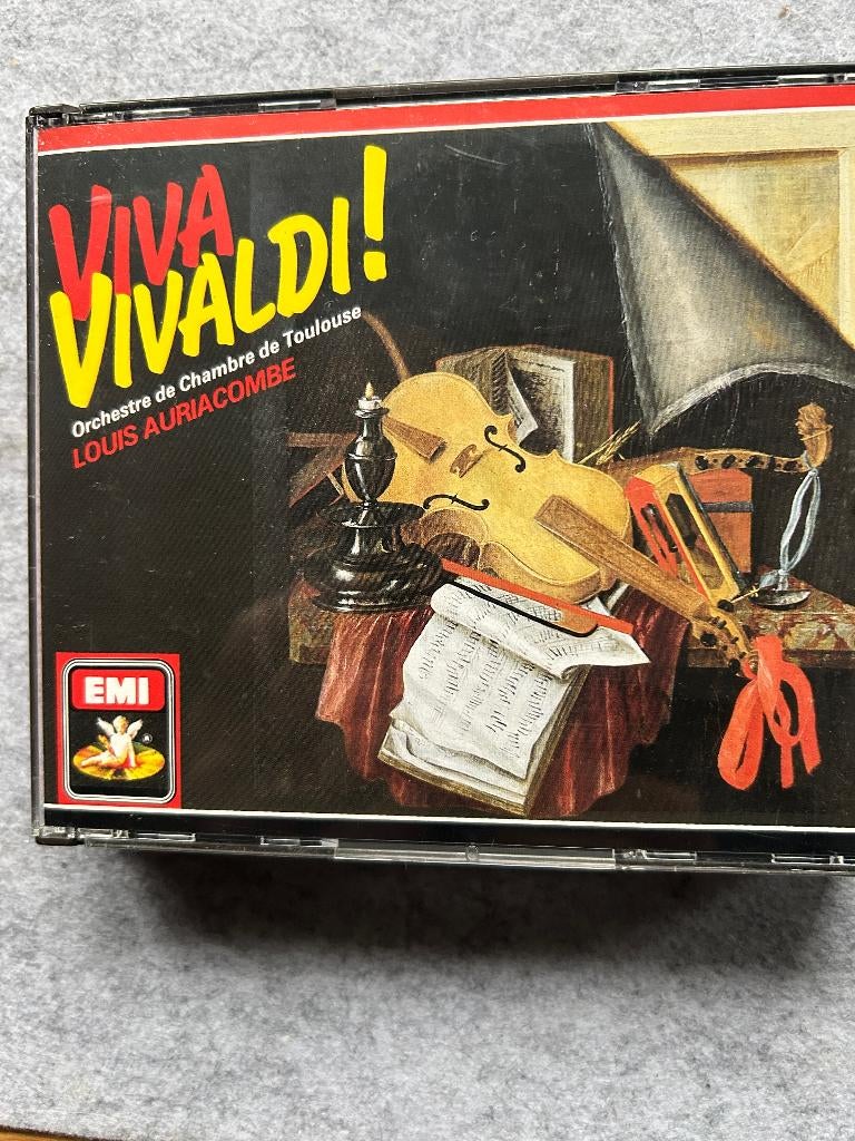 Dubbel CD Viva Vivaldi, vier seizoenen en concerten, Ophalen of Verzenden, Barok, Zo goed als nieuw, Overige typen