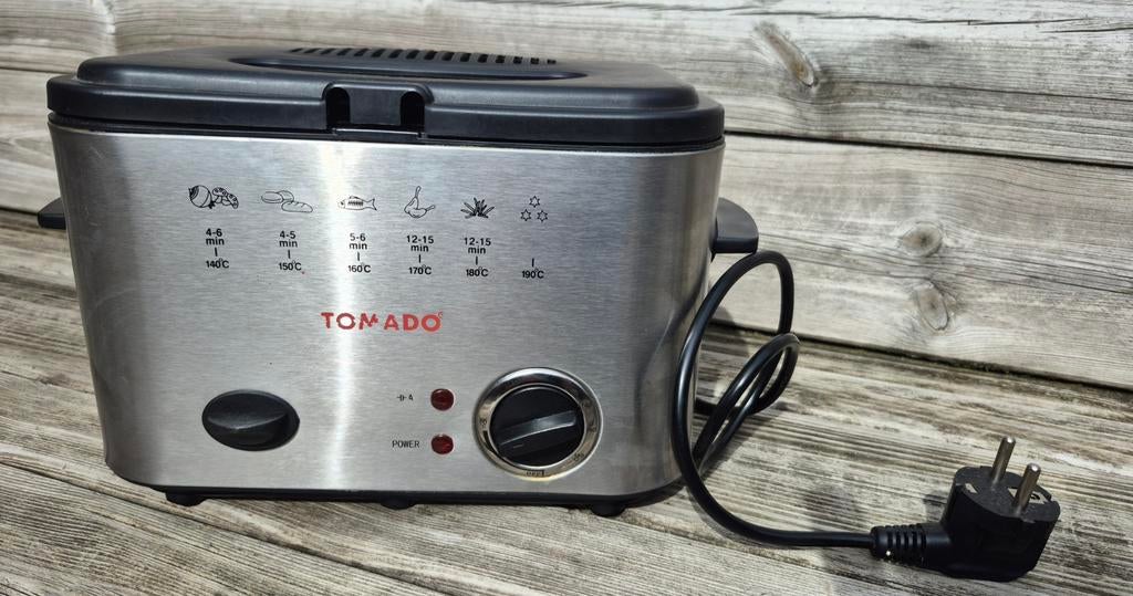 Mini Friteuse,  Merk Tomado, Witgoed en Apparatuur, Frituurpannen, Minder dan 1 liter, Ophalen of Verzenden