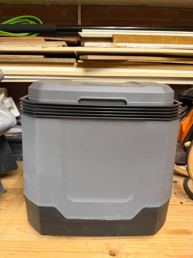 Buxibo koelbox voor auto of 220V, Caravans en Kamperen, Ophalen of Verzenden, Gebruikt, Koelbox, Elektrisch