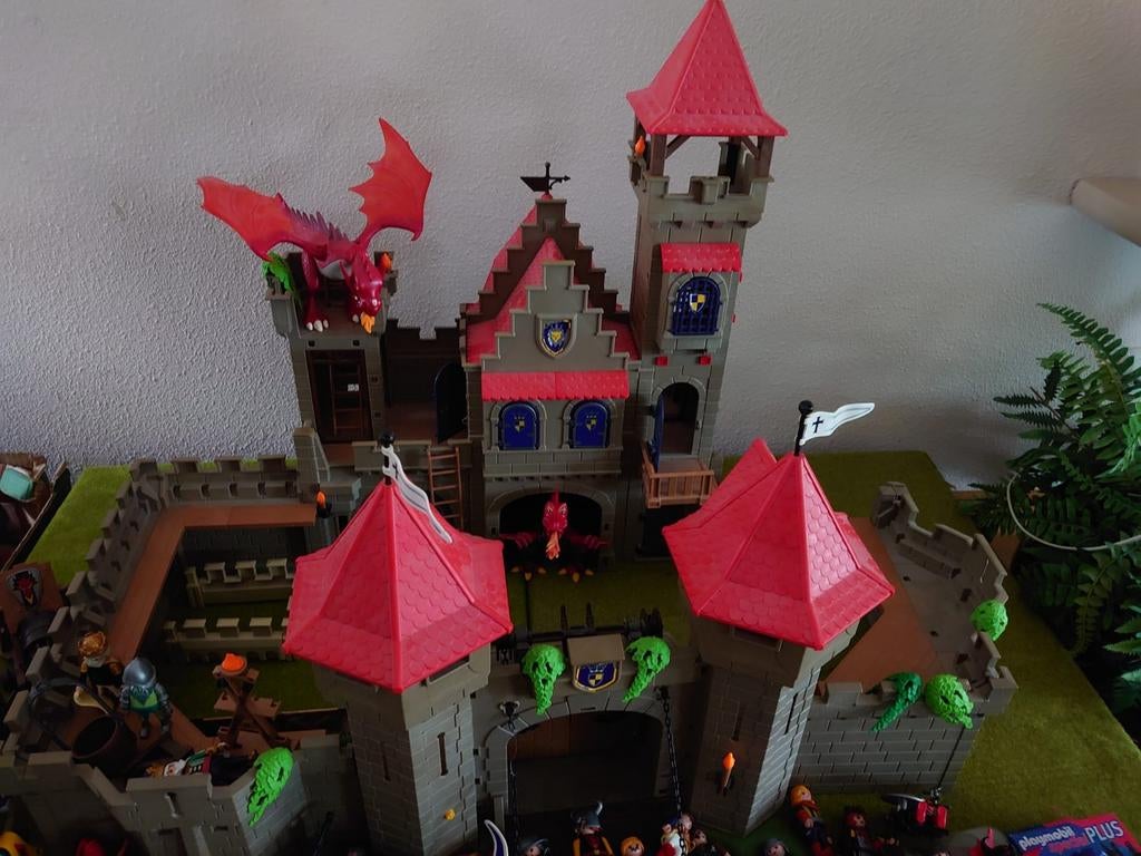 Groot Playmobil kasteel, Ophalen