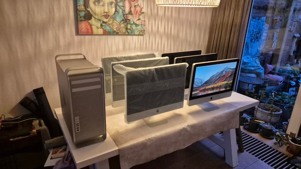 6 x iMac A1311 en 1 x Apple Mac Pro, Computers en Software, Apple Desktops, Ophalen of Verzenden, Zo goed als nieuw, Mac Pro, 3 tot 4 Ghz