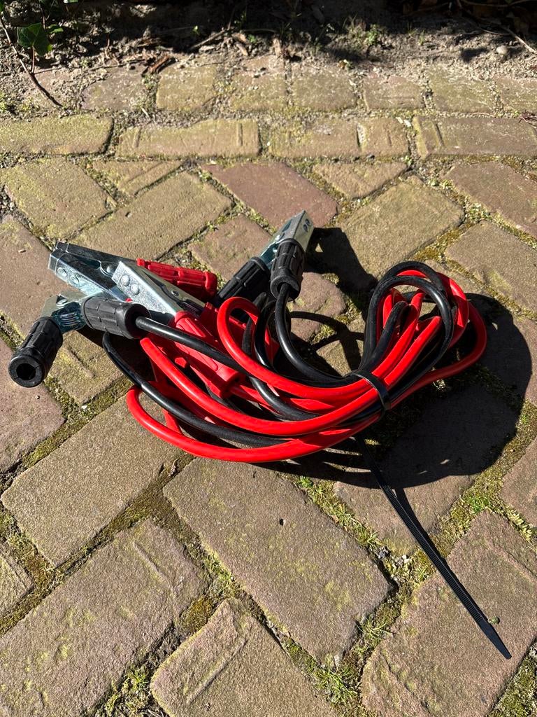 Startkabels voor auto of motor, Ophalen, Gebruikt