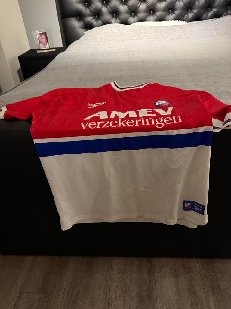FC Utrecht Shirt - Reebok - AMEV Verzekeringen bieden va €50, Ophalen, Gebruikt, Shirt