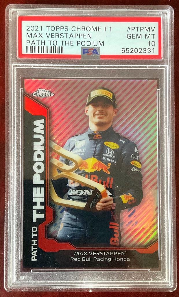 Topps – Max Verstappen, Verzenden, Nieuw, Overige sporten, Overige typen