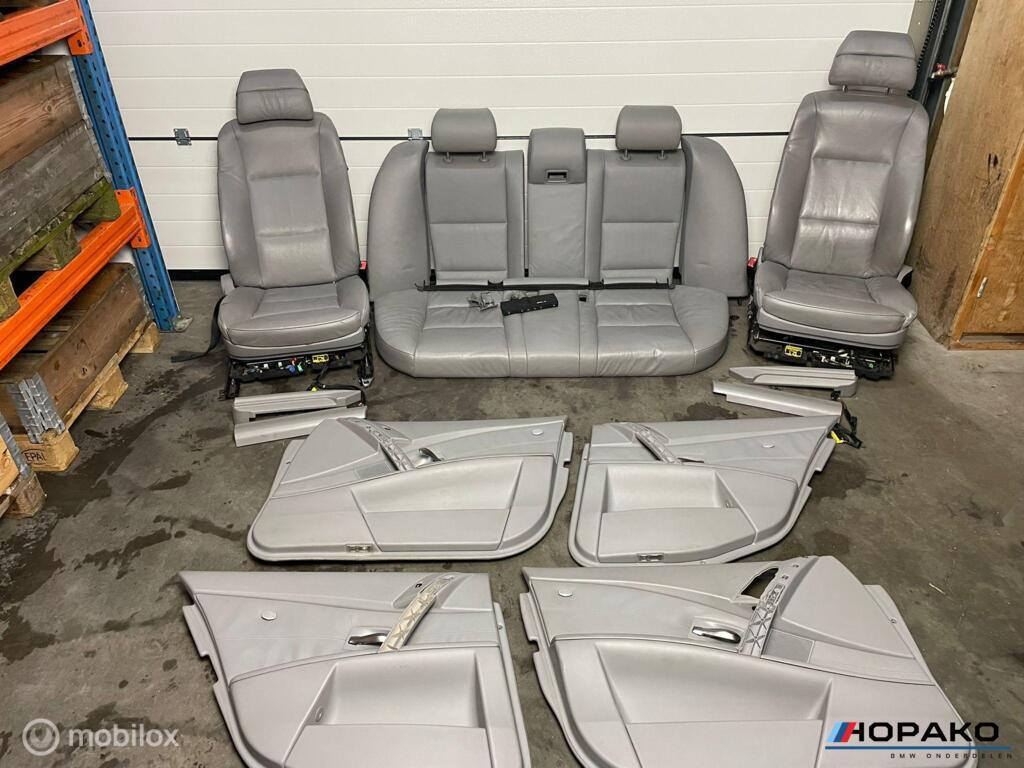 Lederen comfort interieur BMW 5 serie E60 grijs, Auto-onderdelen, Gebruikt, Einsteinlaan 5 rijswijk, Bmw, Ophalen of Verzenden
