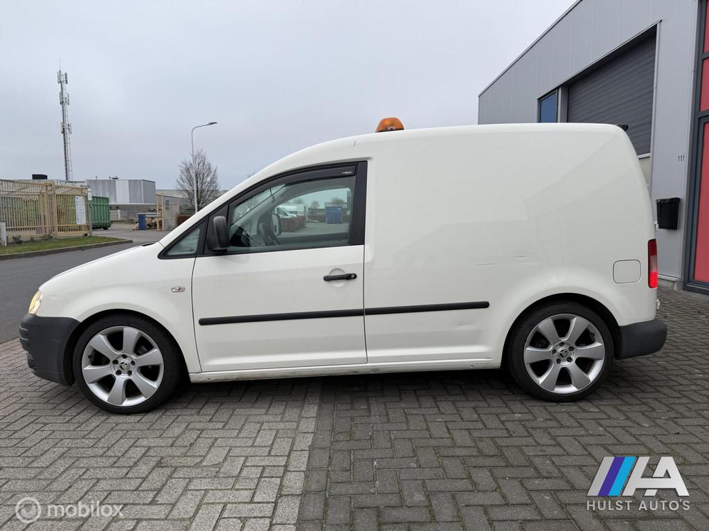 Volkswagen Caddy 2.0 SDI 2009| Airco | Cruise | 18" | APK, Gebruikt, 4 cilinders, Volkswagen, Wit