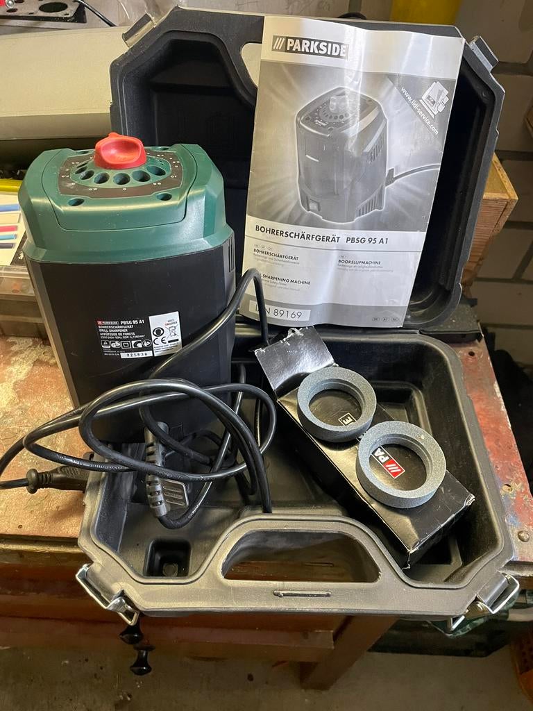 Boren slijpmachine, Ophalen, Zo goed als nieuw