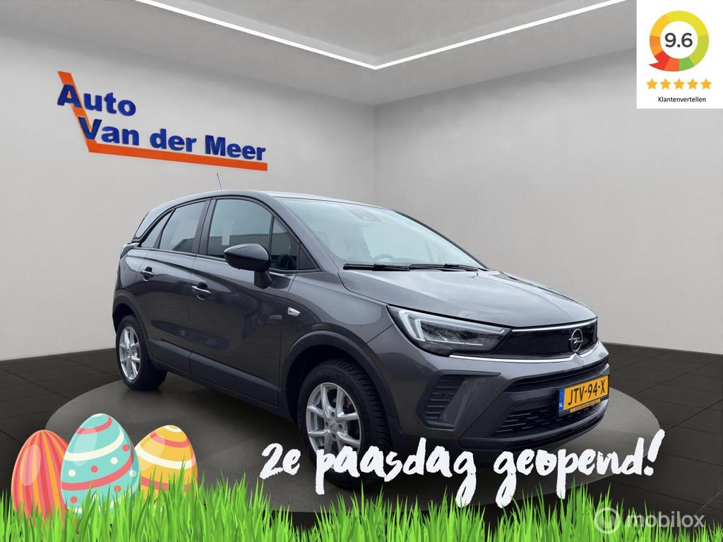 Opel Crossland 1.2 Turbo Elegance /Automaat /Carplay /Camera, Stof, Gebruikt, Bedrijf, 1180 kg