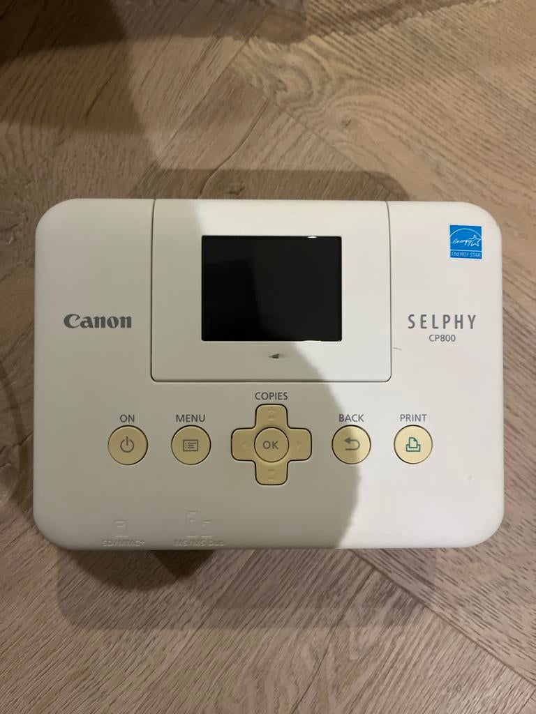 Canon Selphy CP800 Compacte Fotoprinter, Fotoprinter, PictBridge, Kleur printen, Ophalen of Verzenden
