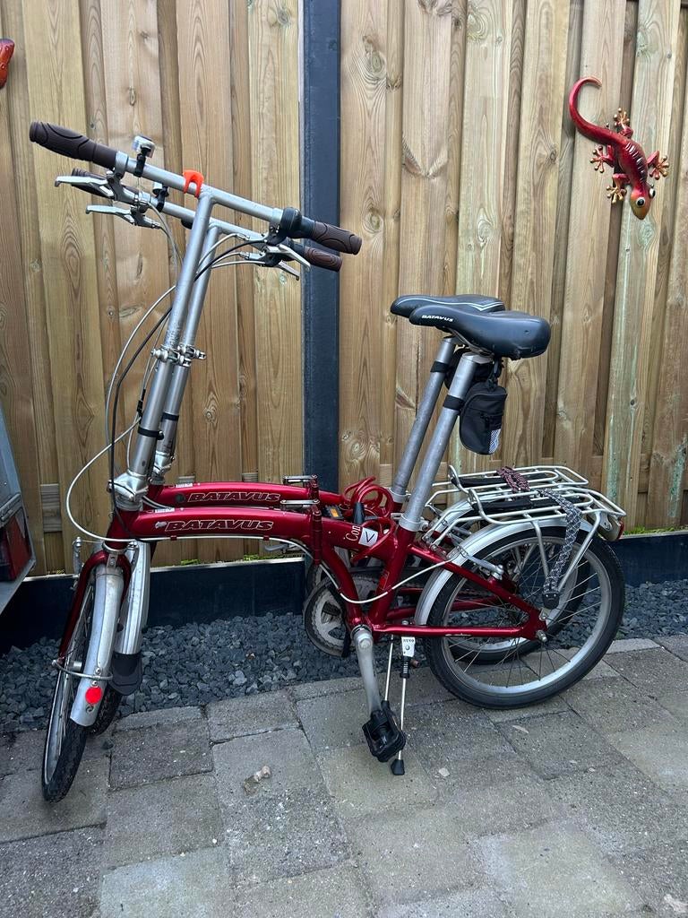 2 Nette Batavus vouwfietsen - Ideaal voor woon-werkverkeer, Ophalen, 20 inch of meer, Versnellingen, Batavus
