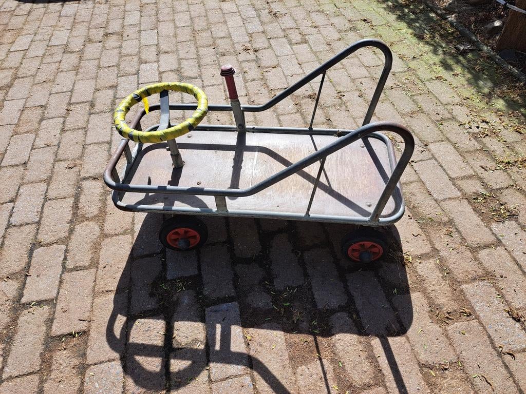 Duwkar met stalen frame - Robuust speelplezier!, Kinderen en Baby's, Ophalen, Gebruikt