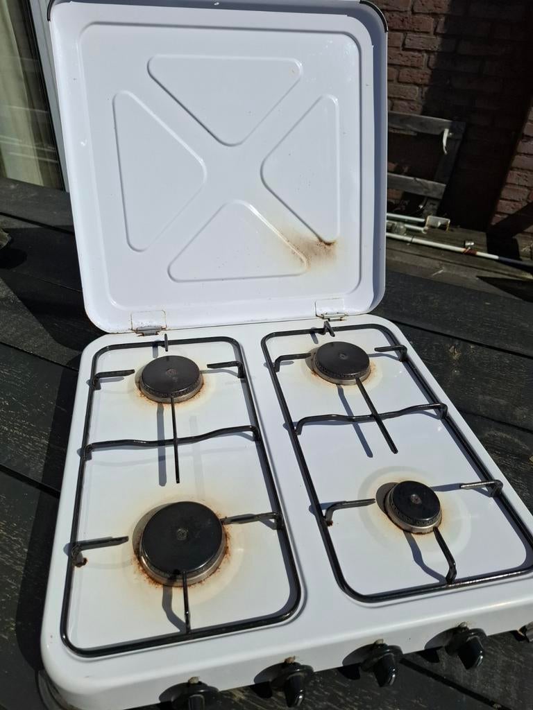 Gas stel te koop, Ophalen of Verzenden, Vrijstaand, Gas, 4 kookzones