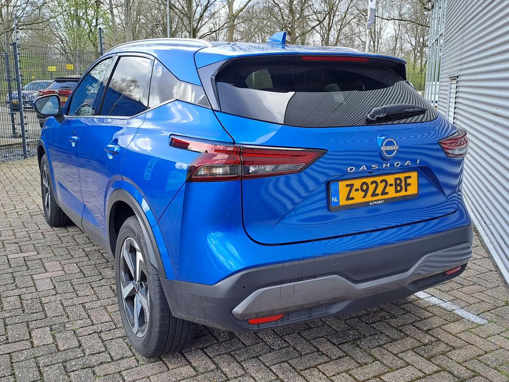 Nissan QASHQAI 1.3 MHEV Xtronic N-Connecta | Automaat | Pano, 12 maanden, Stof, Euro 6, Blauw
