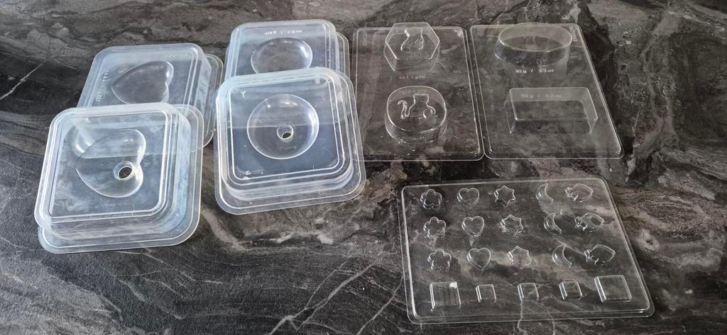 Diverse zeepmallen voor creatieve projecten, Ophalen, Gebruikt, Gereedschap of Toebehoren