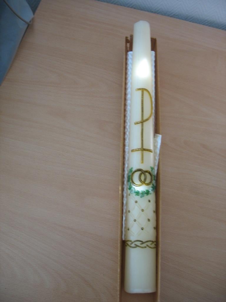 Kaars met ringen, Ophalen of Verzenden