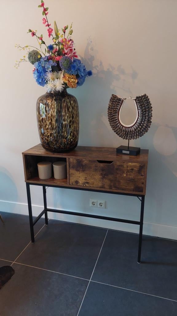 Sidetable - haltafel - wandtafel in goede staat, Huis en Inrichting, Tafels | Sidetables, Ophalen, 100 tot 150 cm, Overige materialen