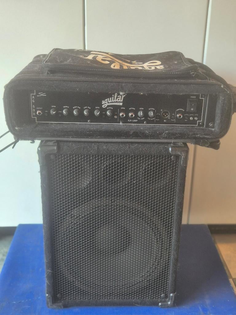 Aguiar AG500 basversterker, Muziek en Instrumenten, Ophalen, Gebruikt, Elektrisch