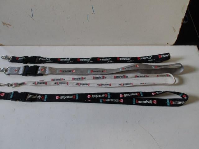 Dommelsch bier keykoord set (nr.4))   4 stuks, Ophalen of Verzenden, Nieuw, Overige typen, Dommelsch