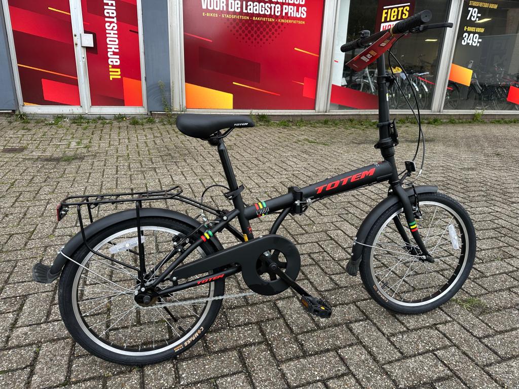 Fietshokje Beverwijk: Totem Cabu vouwfiets 20 inch NIEUW, Fietsen en Brommers, Heren, Versnellingen, Niet ingevuld, Nieuw