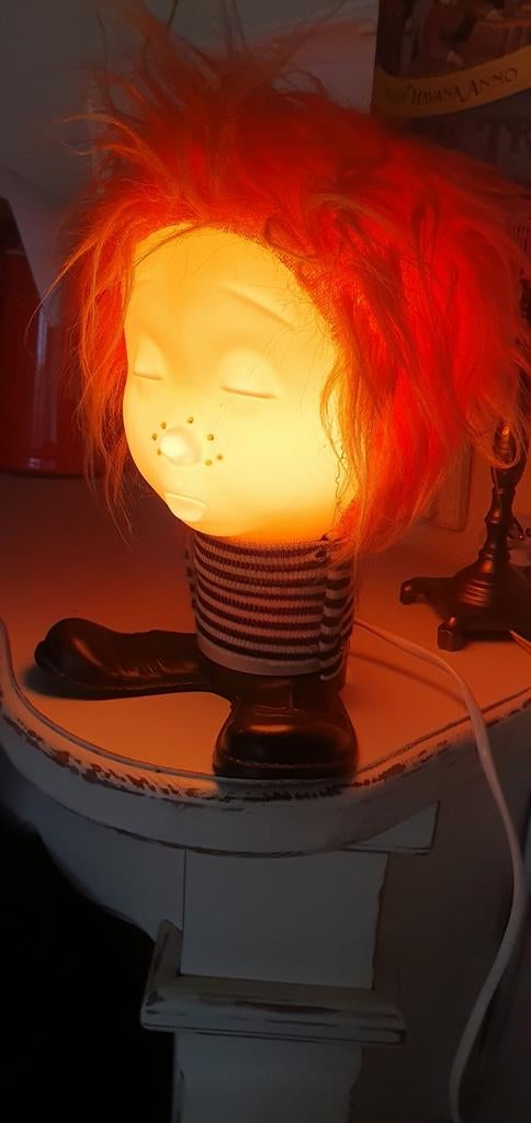 Vintage lamp pop jongen Funky Boy Linea Zero, Ophalen of Verzenden, Kunststof, Minder dan 50 cm