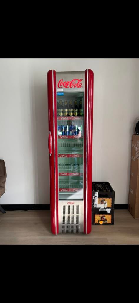 Coca-Cola Slimline koelkast 264 liter, Ophalen, 200 liter of meer, 160 cm of meer, 45 tot 60 cm