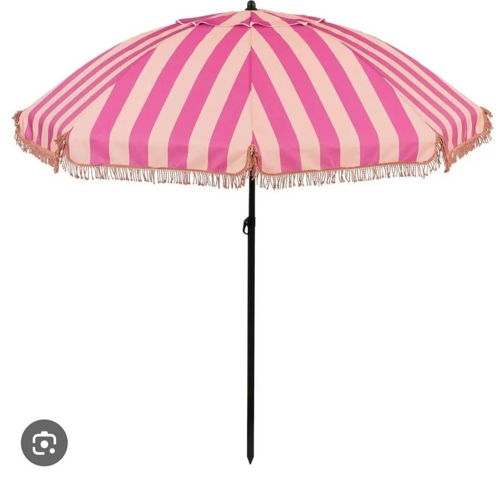 Mood parasol roze, Ophalen, Zo goed als nieuw, 2 tot 3 meter, Verstelbaar