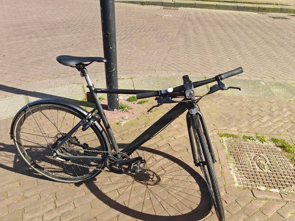 Elops Stadsfiets 500 - Maat S - Leigrijs, Fietsen en Brommers, Fietsen | Dames | Damesfietsen, Ophalen