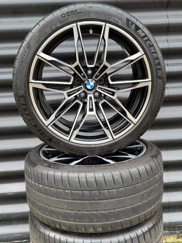 19/20' BMW G87 M2 M3 G80 M4 G82 G83 Styl 930M velgen banden, 19 inch, Gebruikt, Ophalen of Verzenden, Band(en)