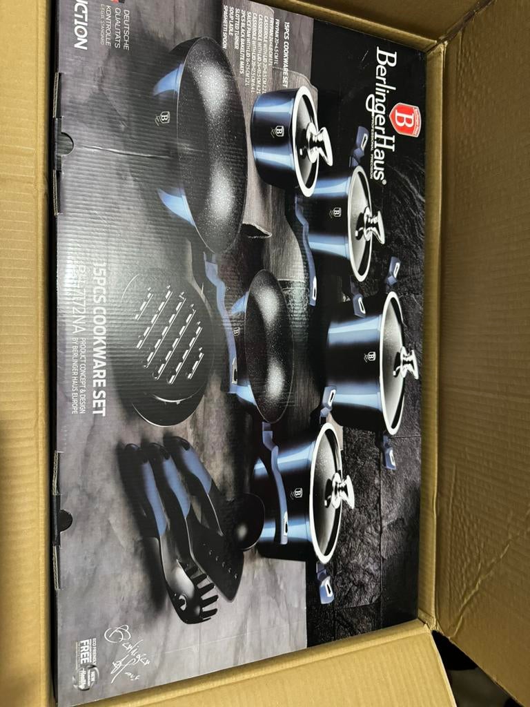 Nieuw pannen set Berlinger Haus, Ophalen of Verzenden, Zo goed als nieuw