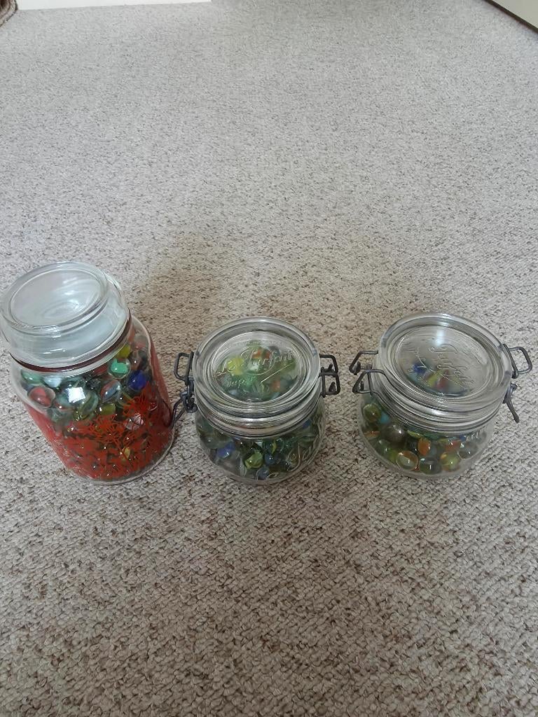 vintage knikkers (de zg. kattenogen), Kinderen en Baby's, Speelgoed | Buiten | Los speelgoed, Ophalen of Verzenden, Gebruikt