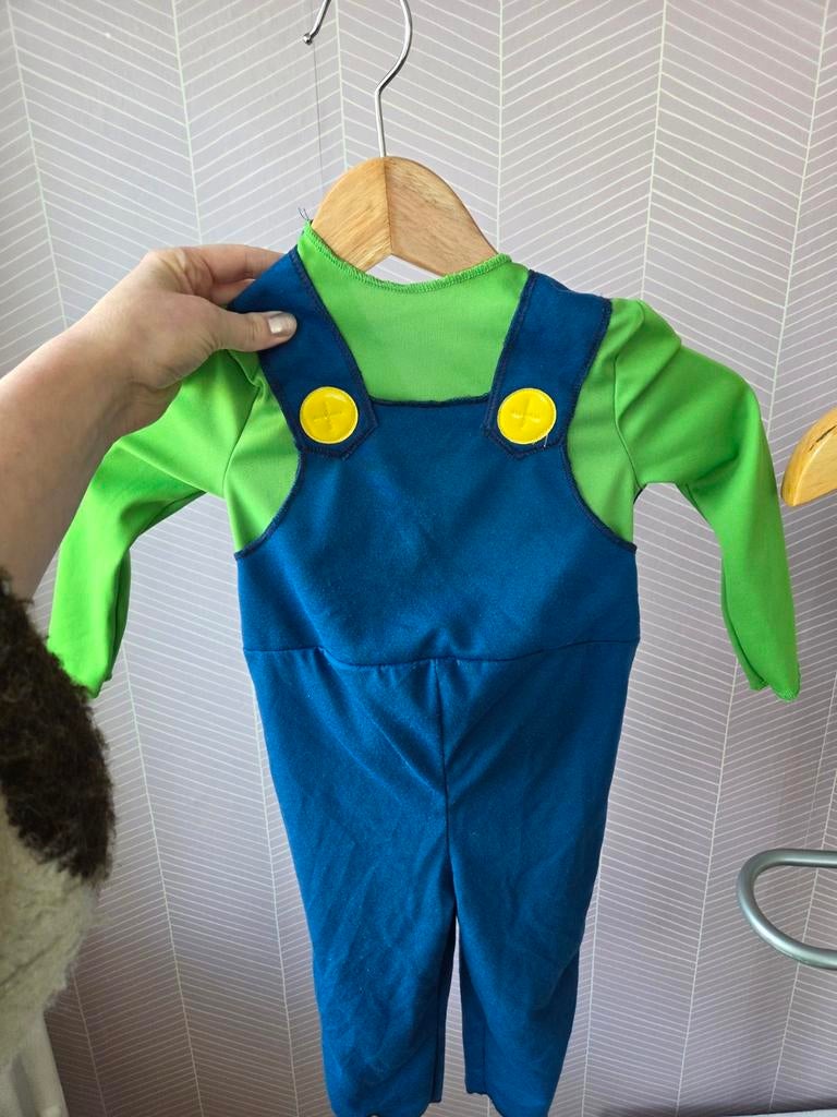 Luigi verkleedpak voor 2-jarigen, Ophalen of Verzenden, Jongen of Meisje