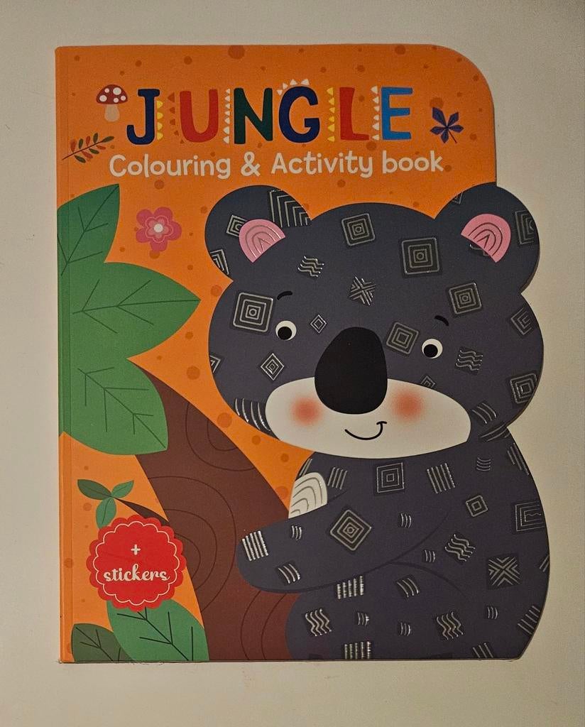 Jungle colouring & activity book, Ophalen