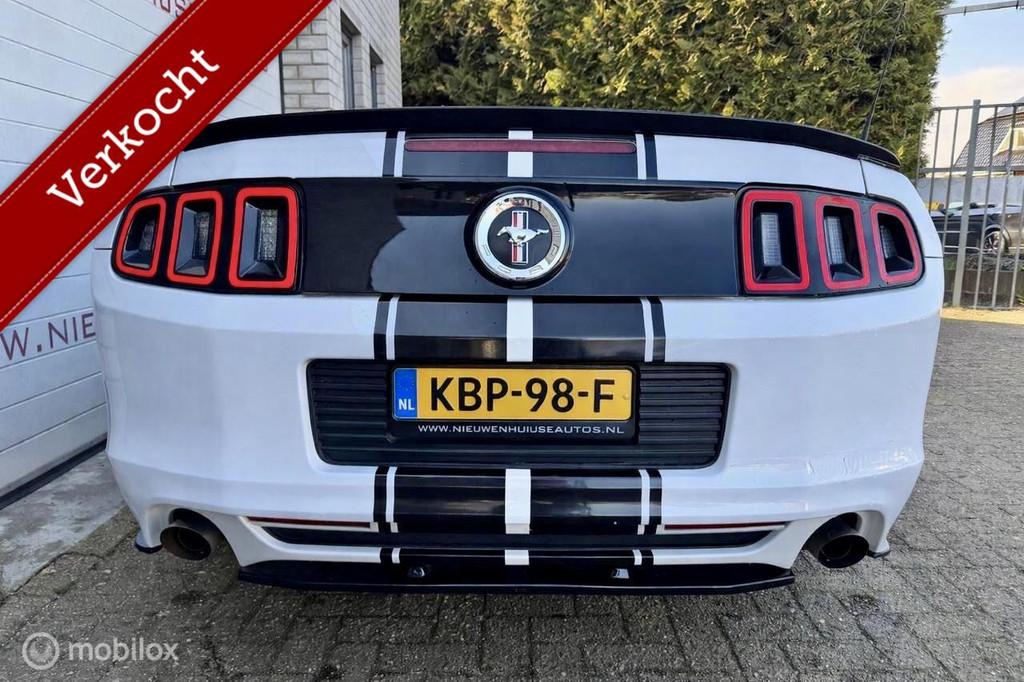 Ford Mustang 3.7 V6 Cabriolet automaat, 78.268km!, Euro 5, Achterwielaandrijving, Gebruikt, Zwart