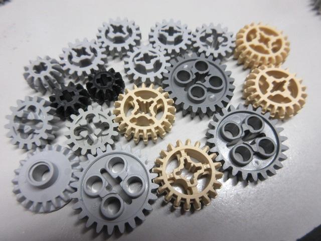 nr. 7199, Technic tandwielen, radertjes., Ophalen of Verzenden, Zo goed als nieuw, Complete set, Lego