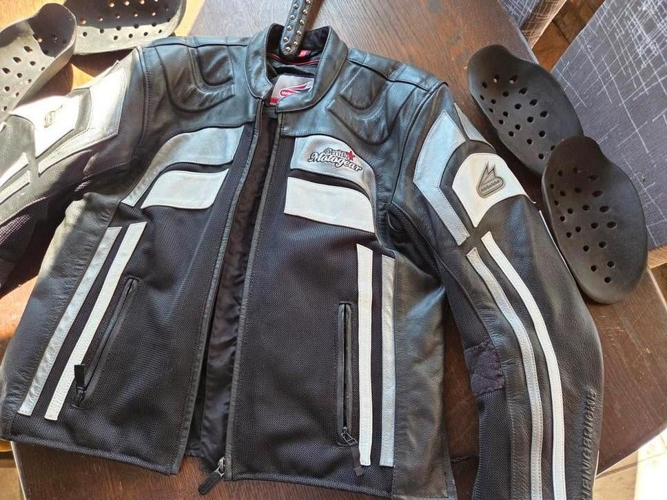 Hein Gericke motorjack - zo goed als nieuw, Motoren, Kleding | Motorkleding, Jas | leer, Heren, Tweedehands, Ophalen of Verzenden
