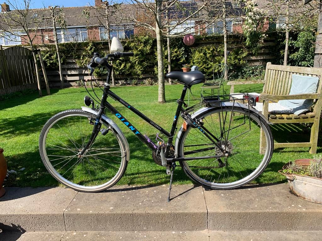 Lichtgewicht sportieve damesfiets merk Giant, Gebruikt, 47 tot 50 cm, Versnellingen, Giant